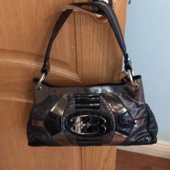 Vintage designer bag from Italy, patchwork leather - Picture 3 of 7